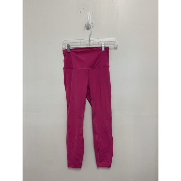 Lululemon Women's Align Pant 25” Nulu LW5CTCS GUPI Pink Size 6 - Picture 1 of 4
